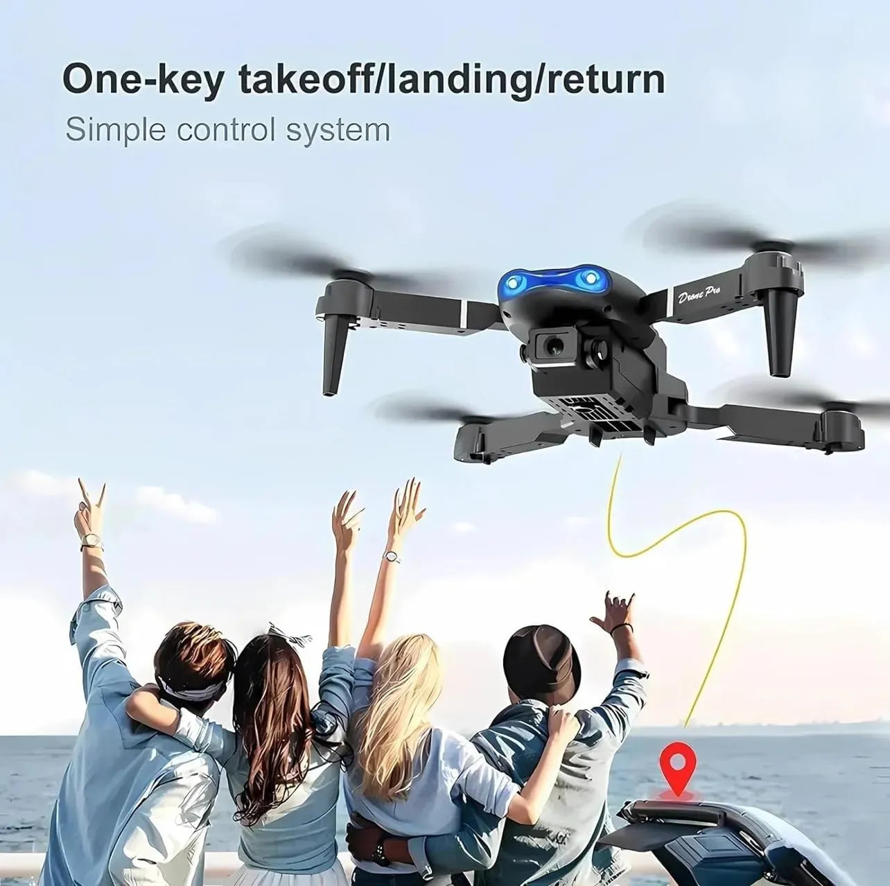 E99 Drone Camera with 4K Resolution