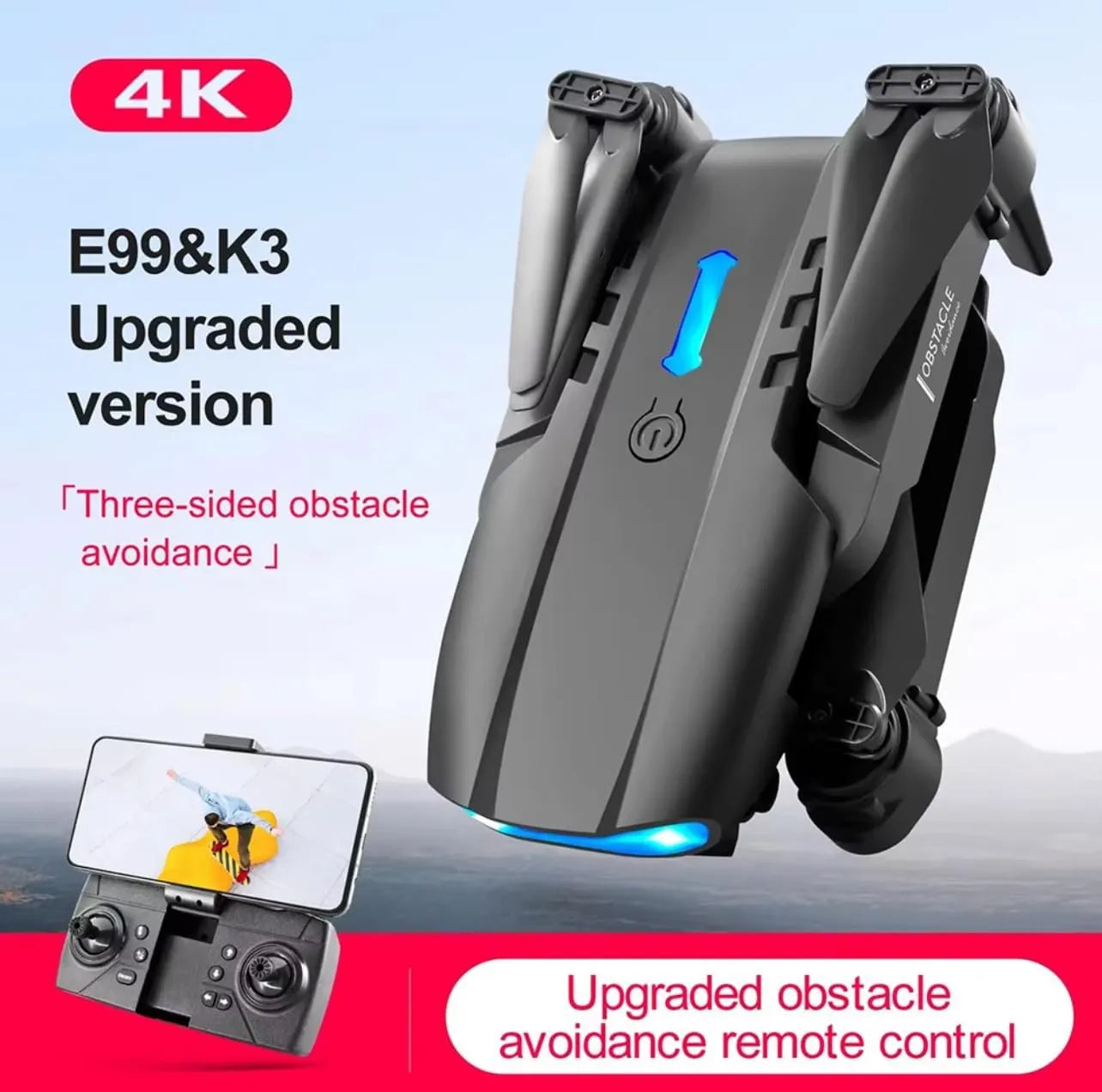 E99 Drone Camera with 4K Resolution